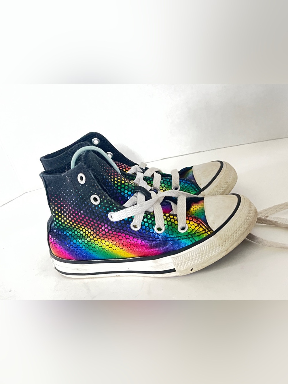 Kids high top converse size 13